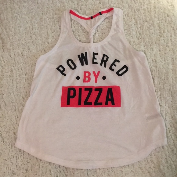 Tops - NWOT Powered By Pizza Workout Tank